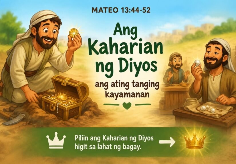 Ang Kaharian ng Diyos ang ating tanging kayamanan